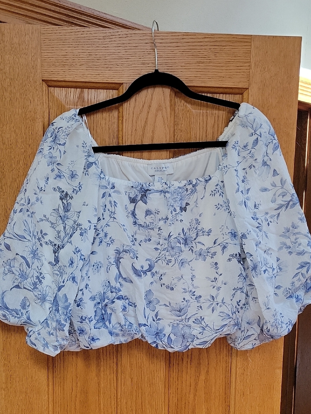 Calypso St. Barth Floral Blouse NWT